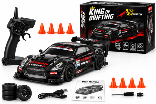 Mini 1/24 RC Drift Car – High-Speed 4WD